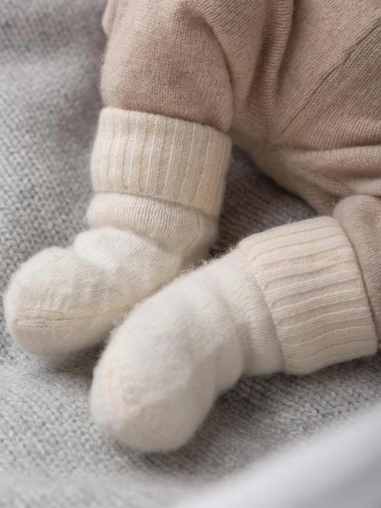 25FW [키즈] 보빈 앤 트리콧 발목 양말 BTBA13 Ivory - BOBBIN & TRICOT