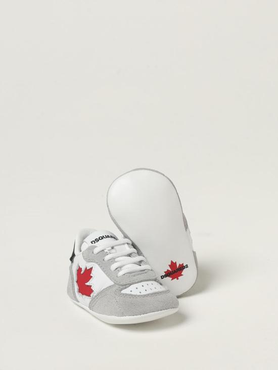 25FW [키즈] 디스퀘어드2 스니커즈 81358 01 White - DSQUARED2