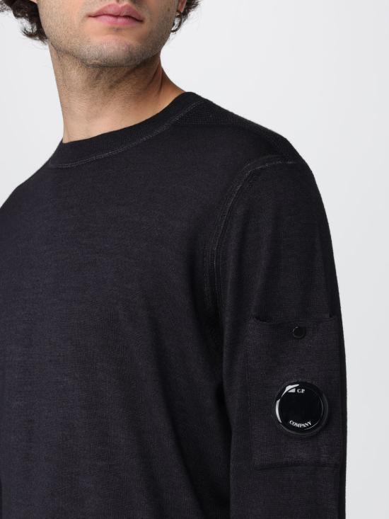 25FW 씨피 컴퍼니 스웨터 19CMKN024A003247F 888 Blue - C.P. COMPANY
