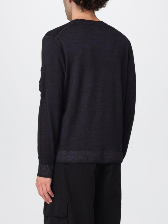 25FW 씨피 컴퍼니 스웨터 19CMKN024A003247F 888 Blue - C.P. COMPANY