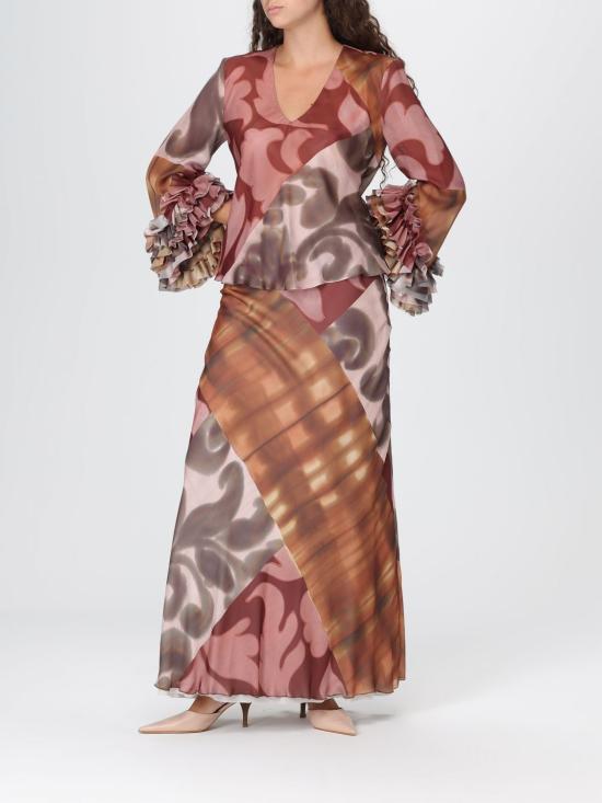 25FW 하니타 스커트 H G1021 4519 M2 CUOIO Leather - HANITA