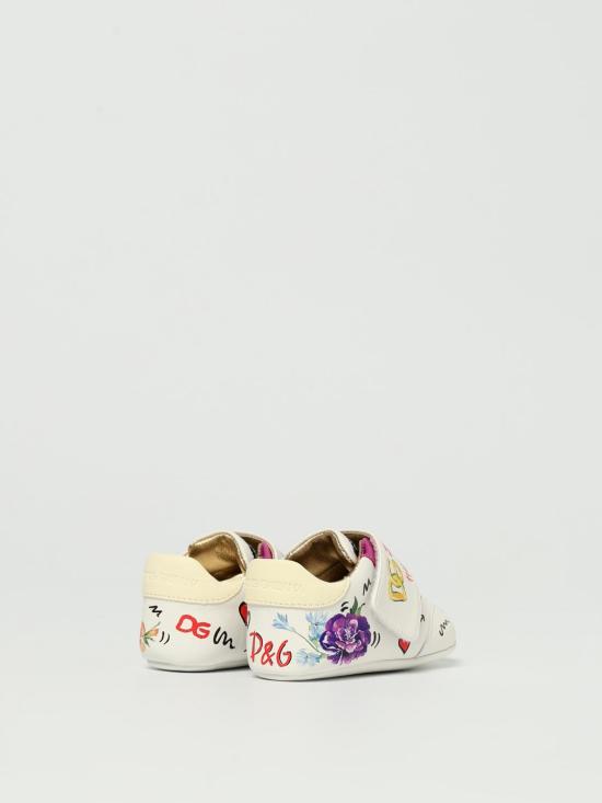 25FW [키즈] 돌체앤가바나 스니커즈 DK0109AW567 HWF57 White - DOLCE & GABBANA