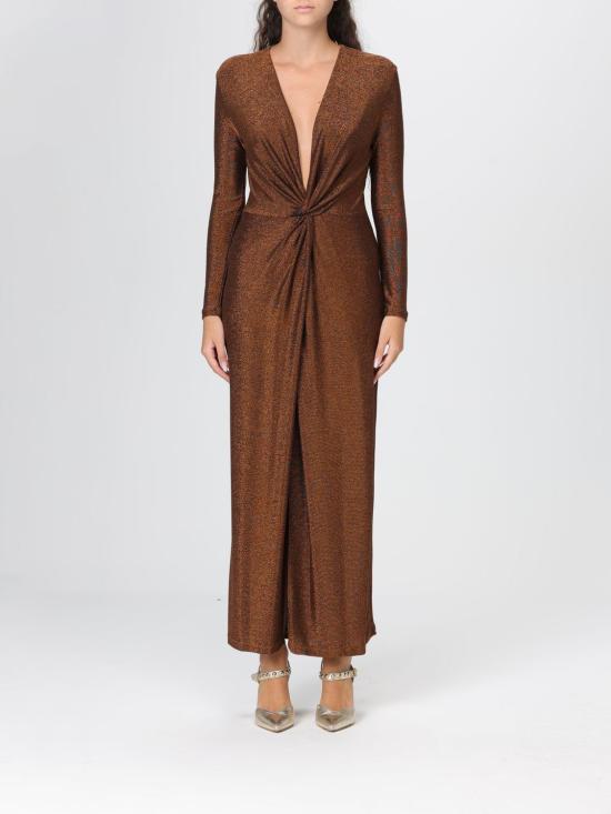 25FW 하니타 롱 원피스 H V3714 4446 008 BRONZO Bronze