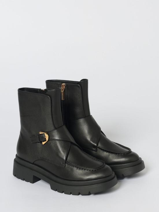 25FW 코치넬리 뮬/슬리퍼 E4TD0110101 001 Black - COCCINELLE