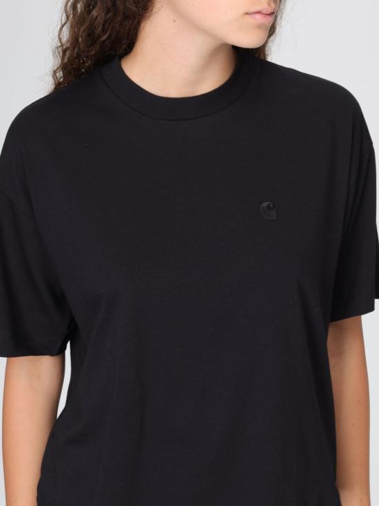 25FW 칼하트 WIP 반팔 티셔츠 I030656 89XX Black - CARHARTT WIP