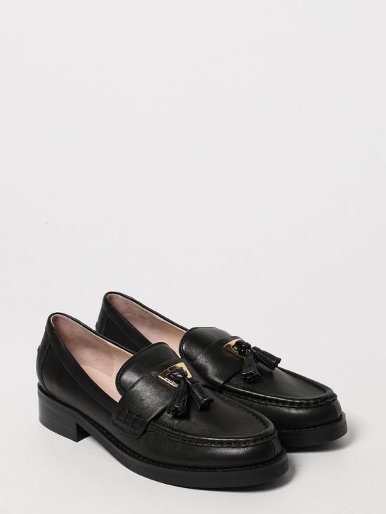 25FW 코치넬리 뮬/슬리퍼 E4QF5160401 001 Black - COCCINELLE
