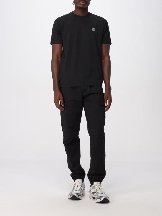 25FW 스톤 아일랜드 트레이닝/조거 팬츠 3100033S0014 V0029 Black - STONE ISLAND