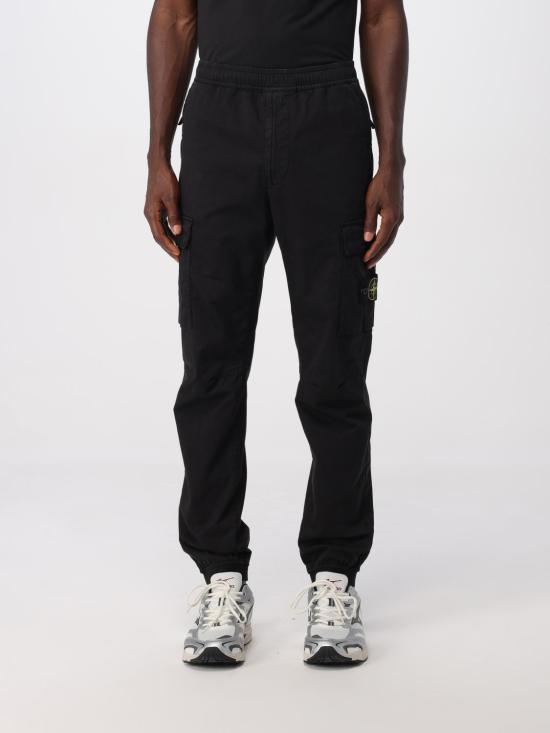 25FW 스톤 아일랜드 트레이닝/조거 팬츠 3100033S0014 V0029 Black