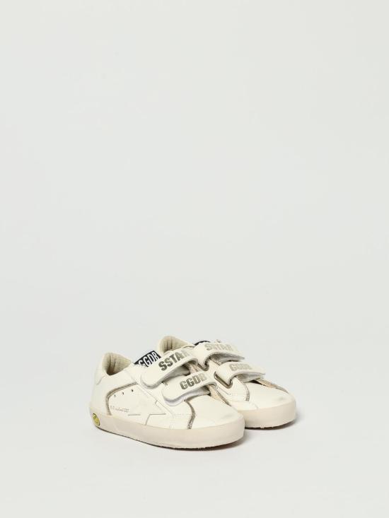 25FW [키즈] 골든구스 스니커즈 GJF00143F00742710847 White - GOLDEN GOOSE