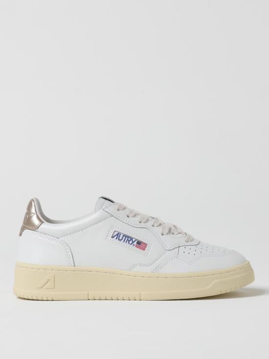 25FW 오트리 메달리스트 로우 스니커즈 AULWLL06 White
