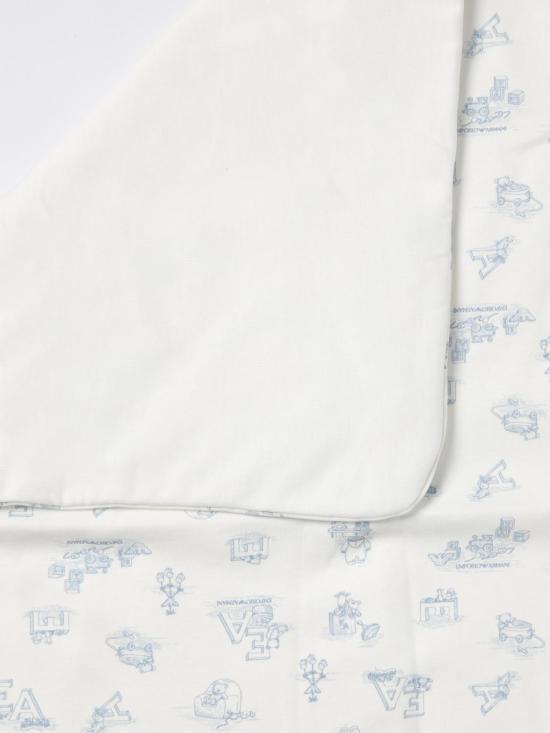 25FW [키즈] 엠포리오 아르마니 침구 EY000066AF12971 F9023 White - EMPORIO ARMANI