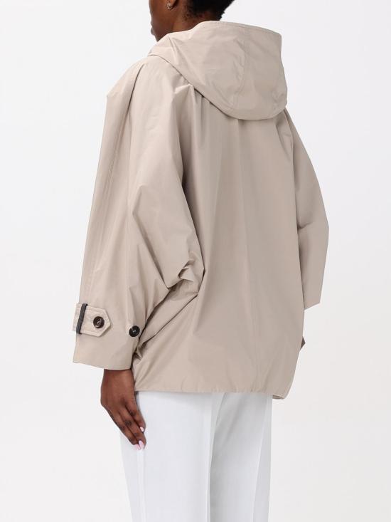 25FW 브루넬로 쿠치넬리 더블 브레스티드 트첸치 코트 MG5017868 C6037 Beige - BRUNELLO CUCINELLI