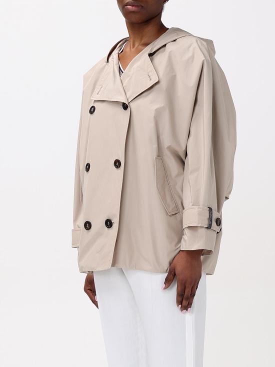 25FW 브루넬로 쿠치넬리 더블 브레스티드 트첸치 코트 MG5017868 C6037 Beige - BRUNELLO CUCINELLI