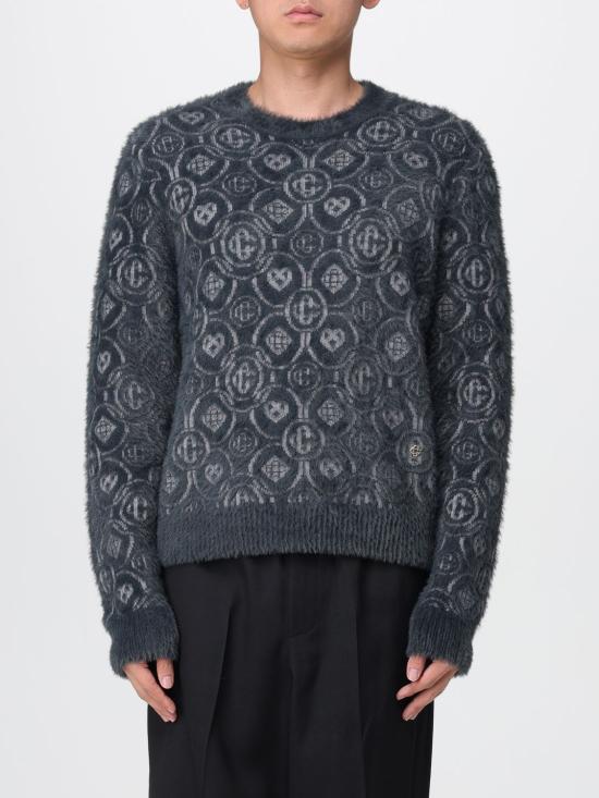 25FW 카사블랑카 스웨터 MAW25KW1095 01 Grey