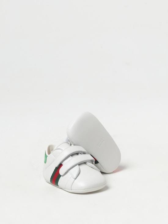  [키즈] 구찌 스니커즈 500852BKPT0 9070 White - GUCCI