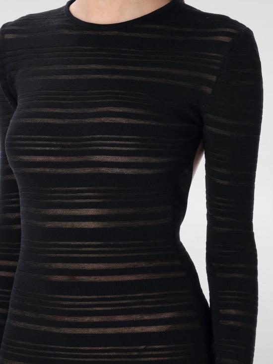 25SS 안드레아 아다모 롱 원피스 PS25104010 004 Black - ANDREA ADAMO