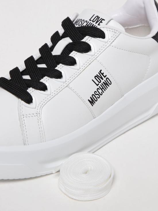 25FW 모스키노 뮬/슬리퍼 JA15315G0NIA1 10A White - MOSCHINO