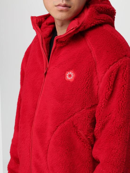 25FW 겐조 자켓 FF65BL5504FP 21 Red - KENZO