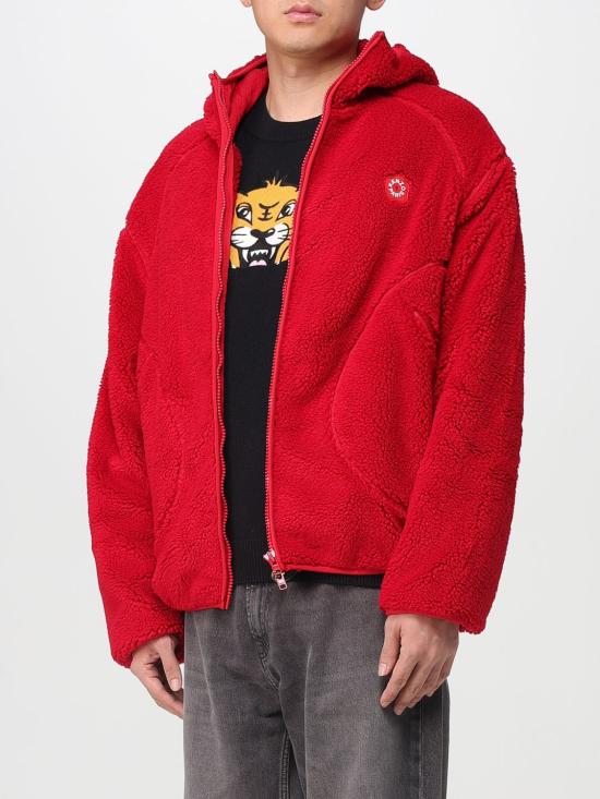 25FW 겐조 자켓 FF65BL5504FP 21 Red - KENZO