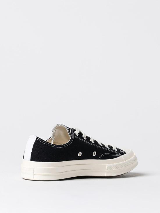 25FW 꼼데가르송 플레이 X 컨버스 스니커즈 AZK128001 1 Black - COMME DES GARCONS PLAY CONVERSE