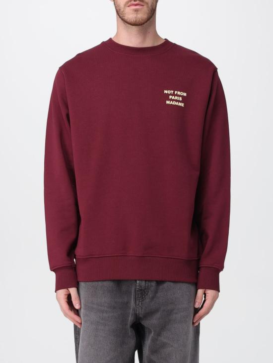 25FW 드롤드무슈 긴팔 티셔츠 SW149CO127 WN Red