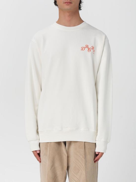 25FW 드롤드무슈 긴팔 티셔츠 HSW169CO127 OW White