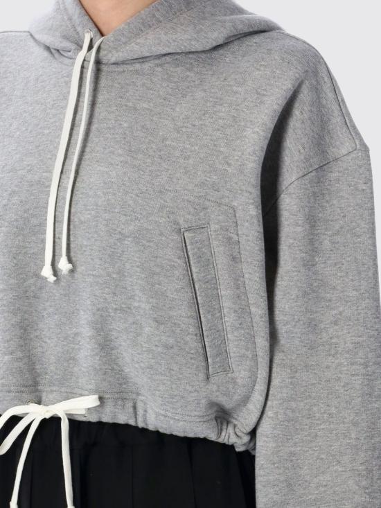 25SS 꼼데가르송 후드 티셔츠 NOT016051 3 Grey - COMME DES GARCONS