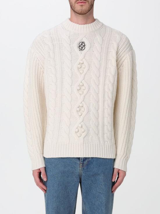 25FW 드롤드무슈 스웨터 PO183WO018 OW White