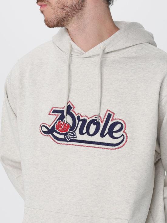 25FW 드롤드무슈 긴팔 티셔츠 HO189CO127 HGRE Grey - DROLE DE MONSIEUR