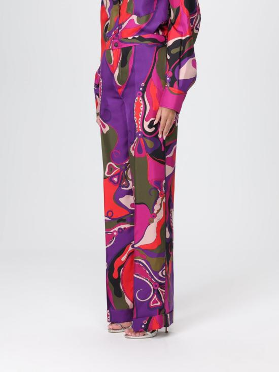25FW 푸찌 팬츠 5URT10 017 Fuchsia - PUCCI