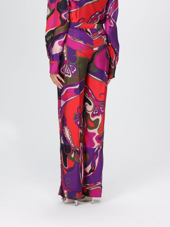 25FW 푸찌 팬츠 5URT10 017 Fuchsia - PUCCI
