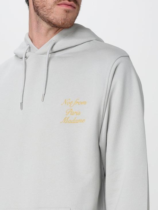 25FW 드롤드무슈 긴팔 티셔츠 HO168CO127 HGRE Grey - DROLE DE MONSIEUR