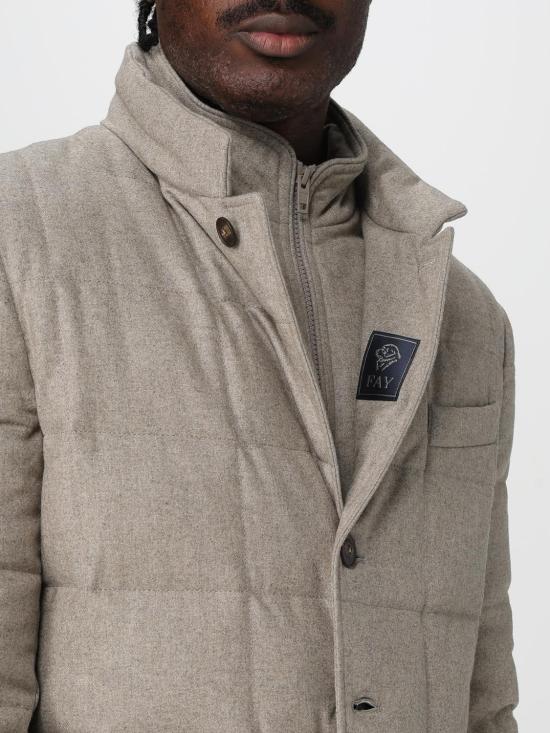 25FW 페이 패딩 NAM45510210WGZ C401 Brown - FAY