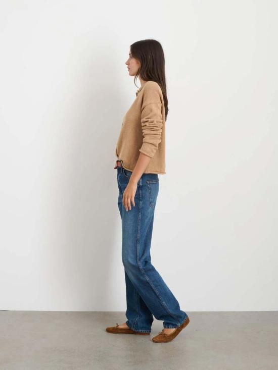  알렉스 밀 가디건 테일러 카디건 캐멀 - ALEX MILL