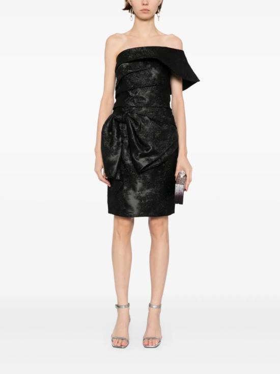  사이드 코베이시 숏 원피스 브로케이드 숏 드레스 - SAIID KOBEISY