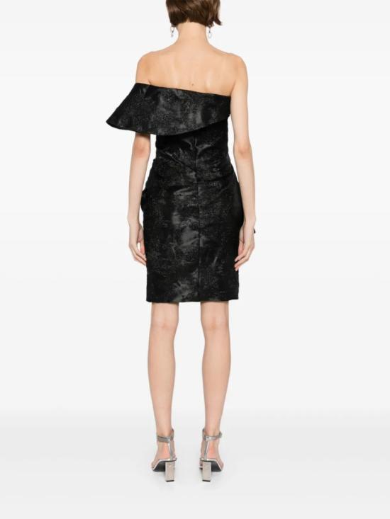  사이드 코베이시 숏 원피스 브로케이드 숏 드레스 - SAIID KOBEISY