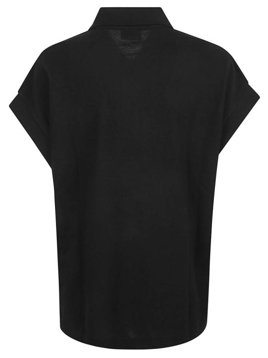 25SS 생로랑 반팔 티셔츠 824091Y37HC1000 Black - SAINT LAURENT