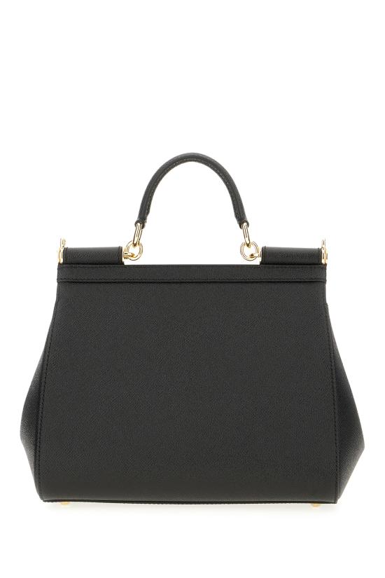 26FW 돌체앤가바나 라지 시실리 핸드백 BB6002B1001 80999 BLACK - DOLCE & GABBANA