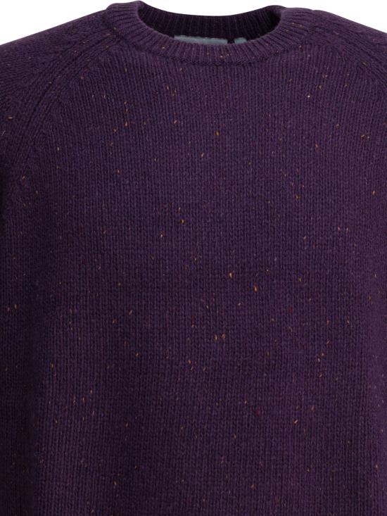 25FW 칼하트 WIP 앙글리스틱 스웨터 I0109773ASXX 03 Purple - CARHARTT WIP