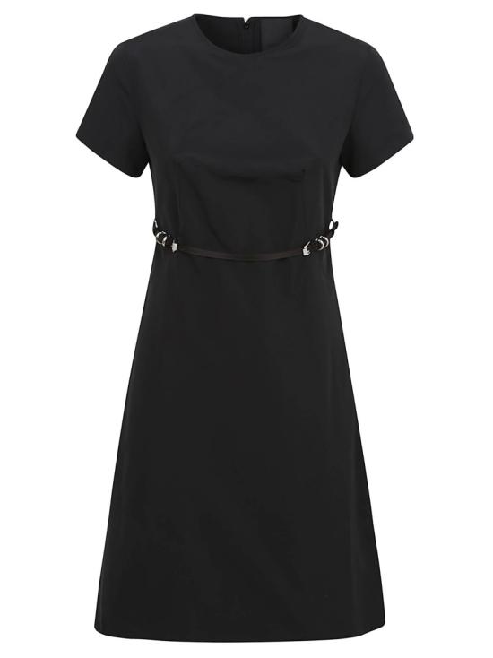  지방시 미디 원피스 BW222714L1001 Black