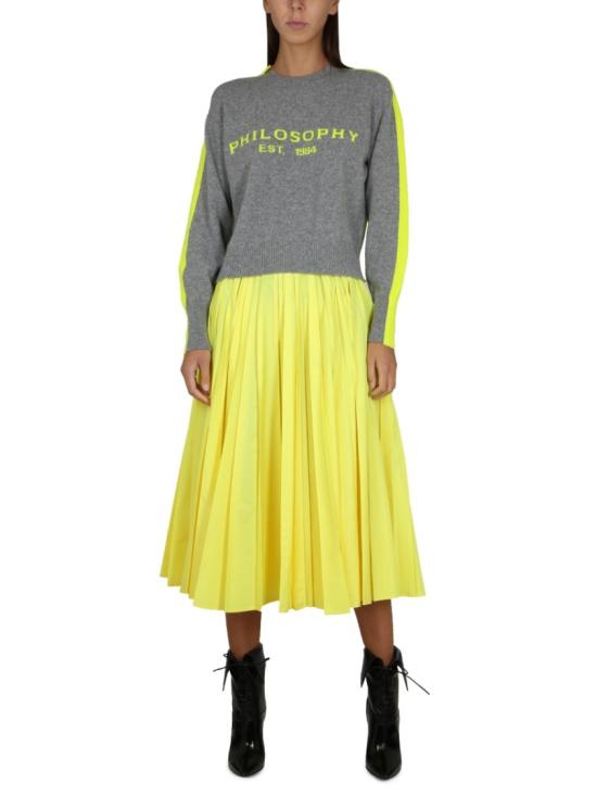  필로소피 롱 스커트 01080725 0048 Yellow - PHILOSOPHY