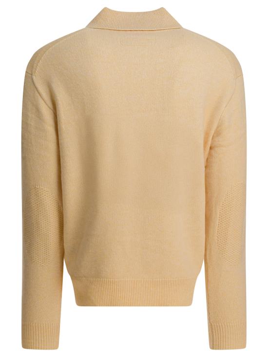 25FW 게스트 인 레지던스 폴로 티셔츠 M26010JMBTR Yellow - GUEST IN RESIDENCE