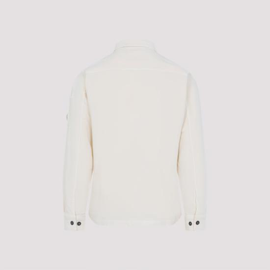25FW 씨피 컴퍼니 코듀로이 렌즈 롱슬리브 버튼 셔츠 19CMSH071A 006410O White - C.P. COMPANY