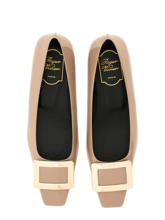 25FW 로저비비에 플랫 슈즈 RVW00700920D1 PC415 Neutrals - ROGER VIVIER