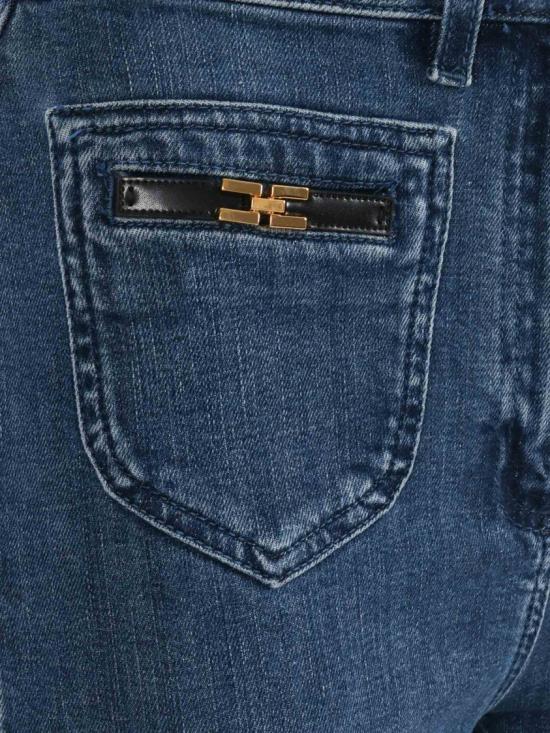 25FW 엘리자베타프랜치 데님 PJ12N56E2 Blue - ELISABETTA FRANCHI