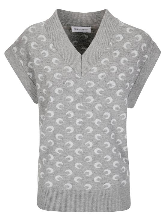 25FW 마린세르 베스트 UTK004ACKNI0530 GR60 MISTY GREY