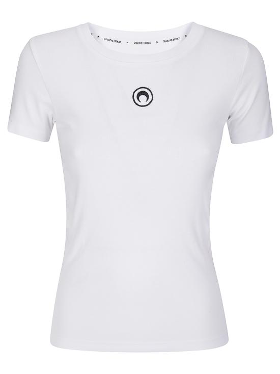 26SS 마린세르 반팔 티셔츠 WTT012ACJER0008 WH10 WHITE