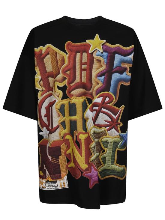 25FW 피디에프 반팔 티셔츠 DFM54029TJ110BK PC Black