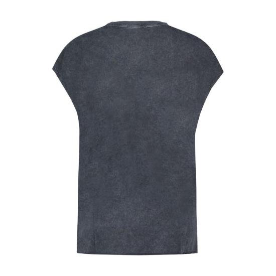 25FW 자딕앤볼테르 반팔 티셔츠 JWTT01275 011 Blue - ZADIG & VOLTAIRE