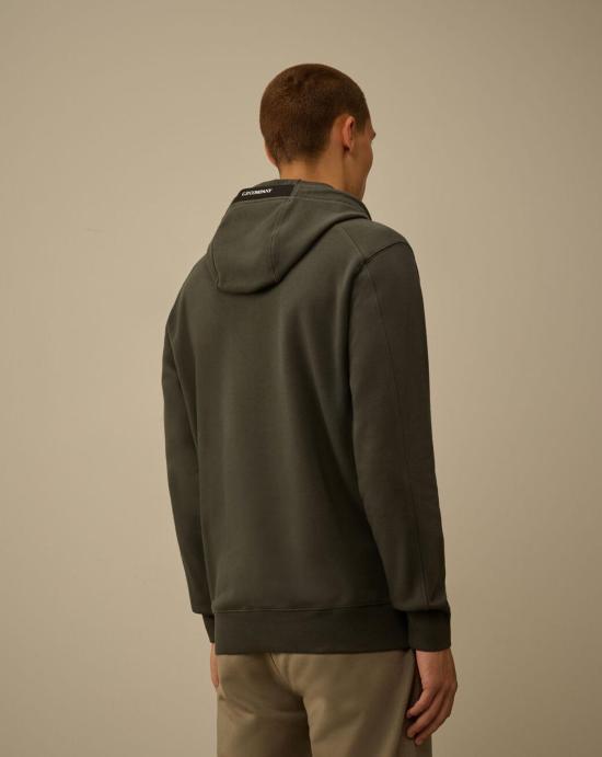 25FW 씨피 컴퍼니 후드 티셔츠 19CMSS714A005086W978 DARK SHADOW DOM - C.P. COMPANY